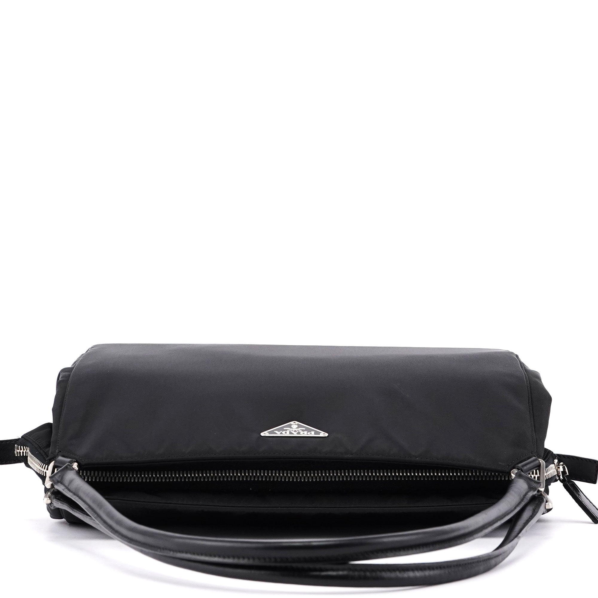 Black Tessuto Chic Shoulder Bag