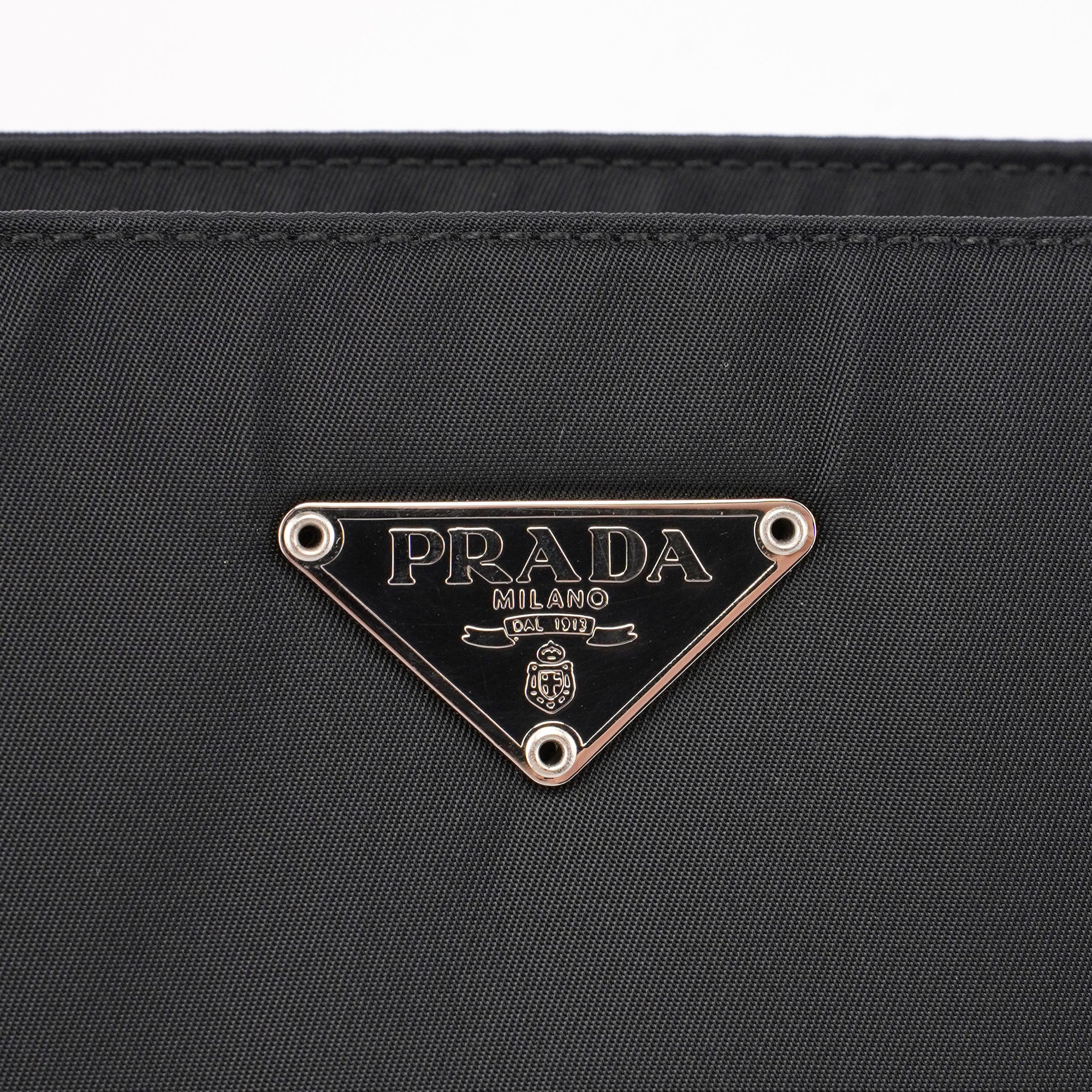 Black Tessuto Chic Shoulder Bag