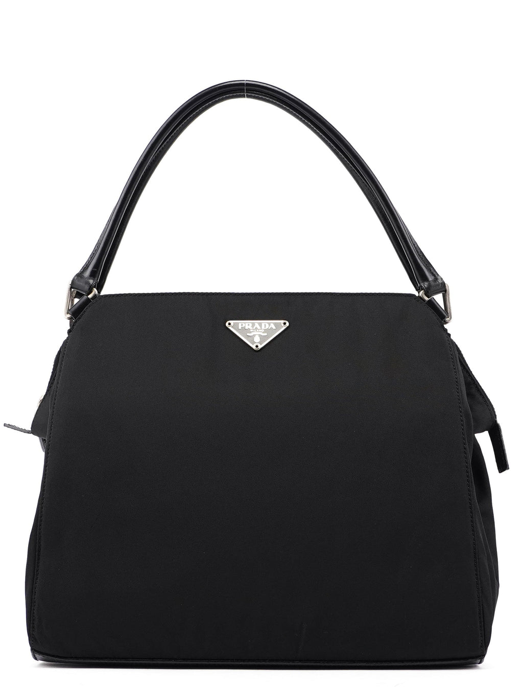Black Tessuto Chic Shoulder Bag