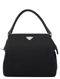 Black Tessuto Chic Shoulder Bag