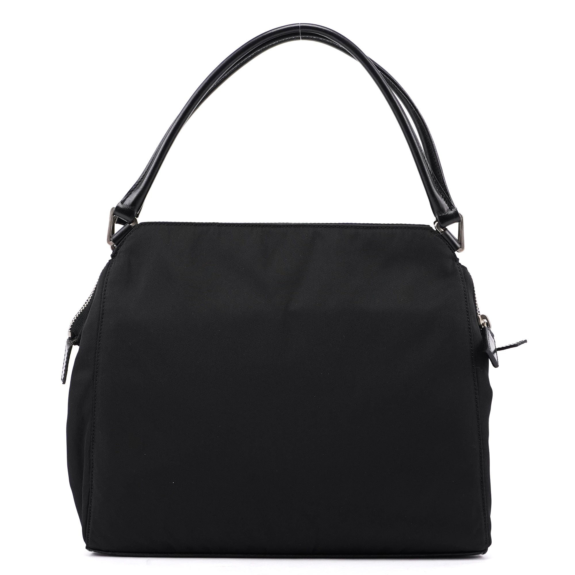Black Tessuto Chic Shoulder Bag