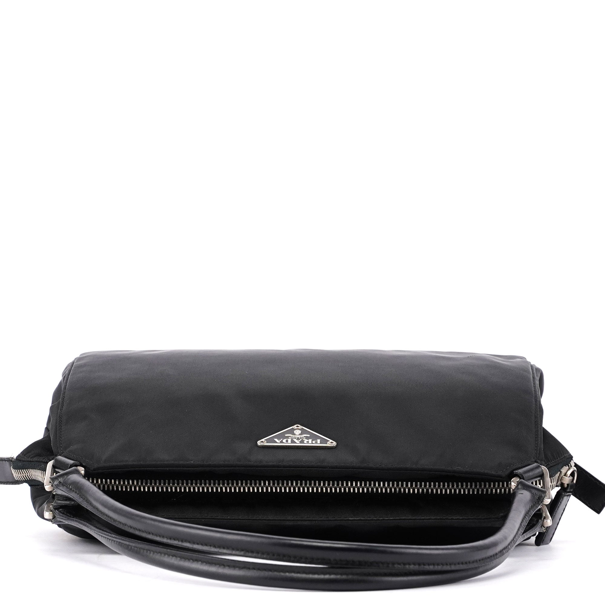 Black Tessuto Chic Shoulder Bag