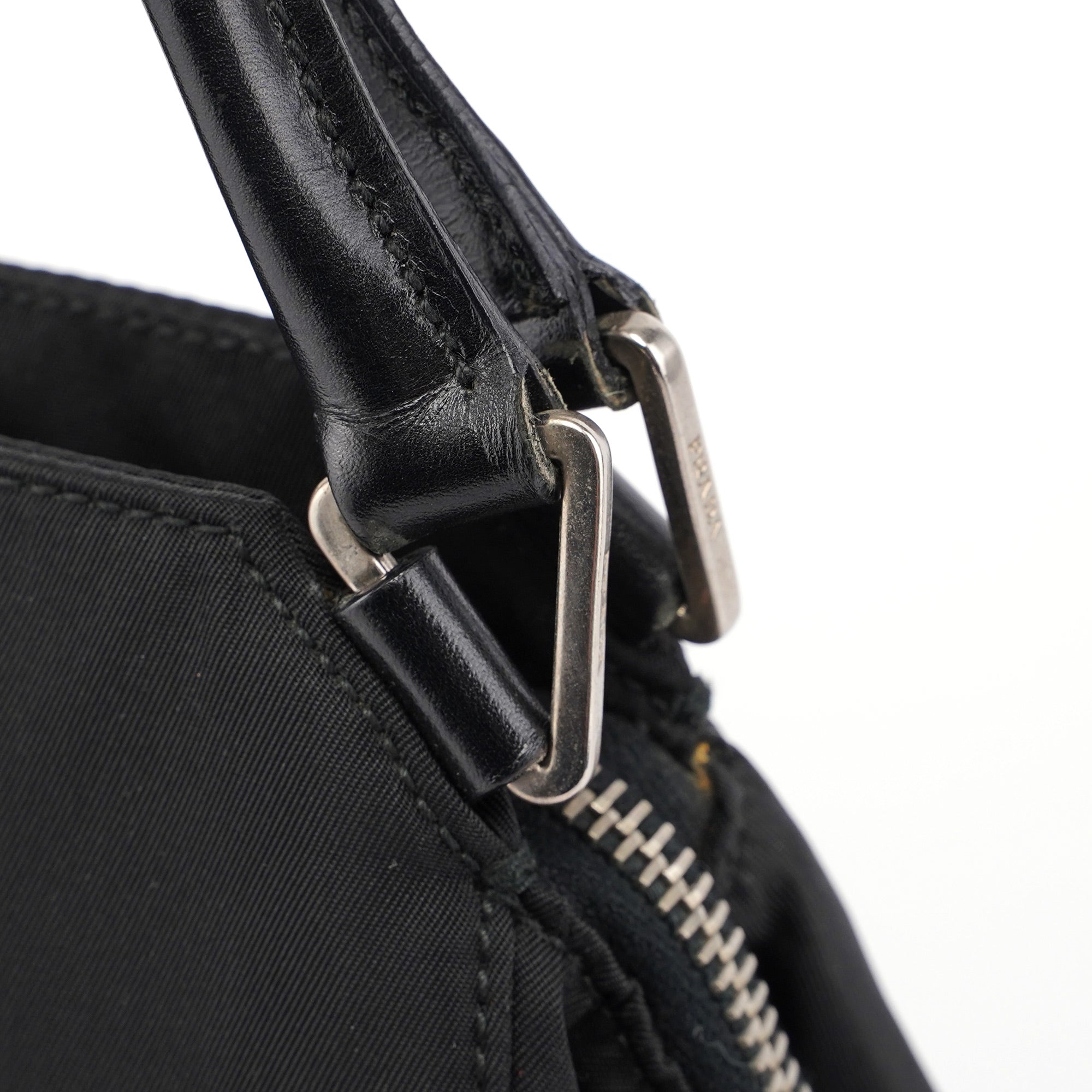 Black Tessuto Chic Shoulder Bag