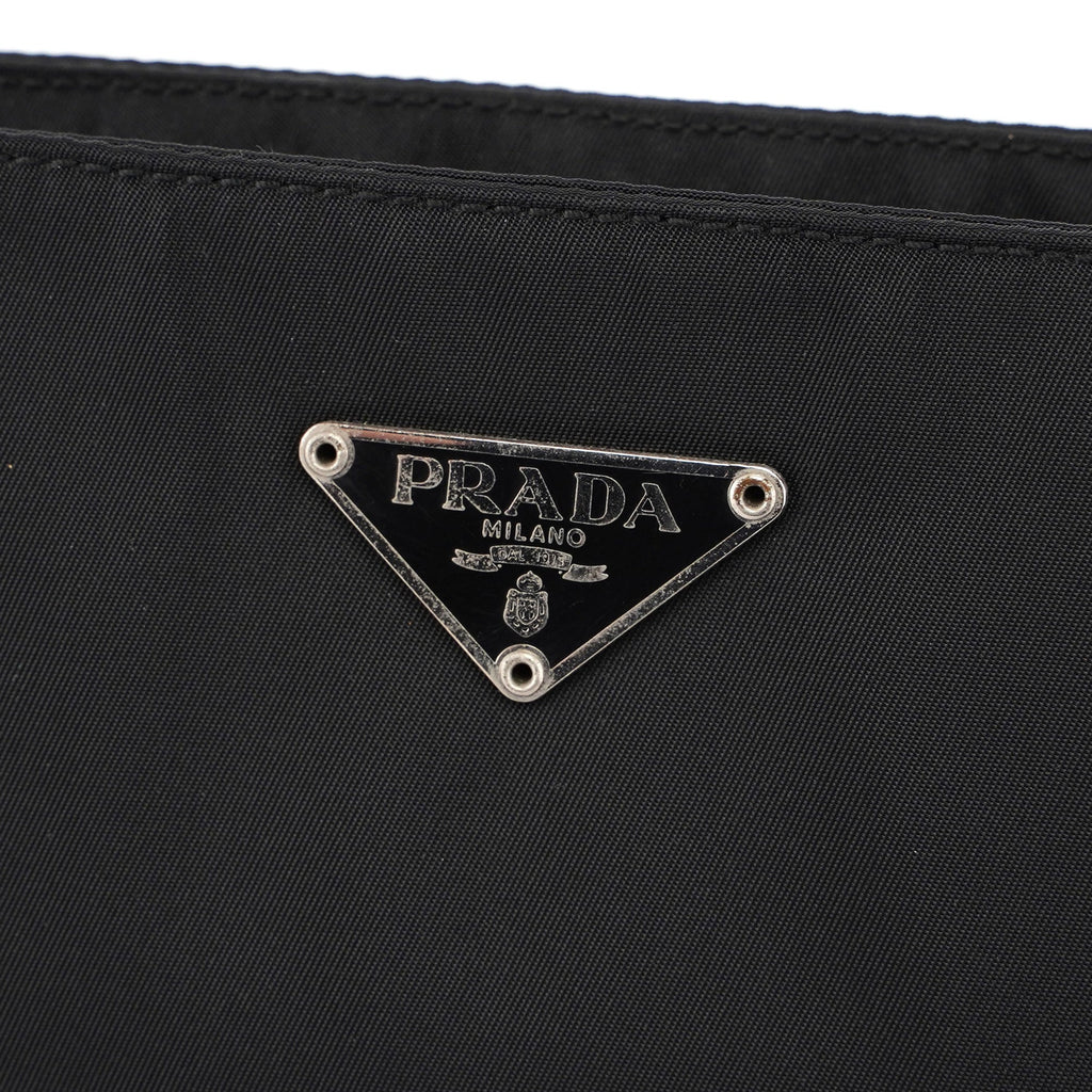 Black Tessuto Chic Shoulder Bag