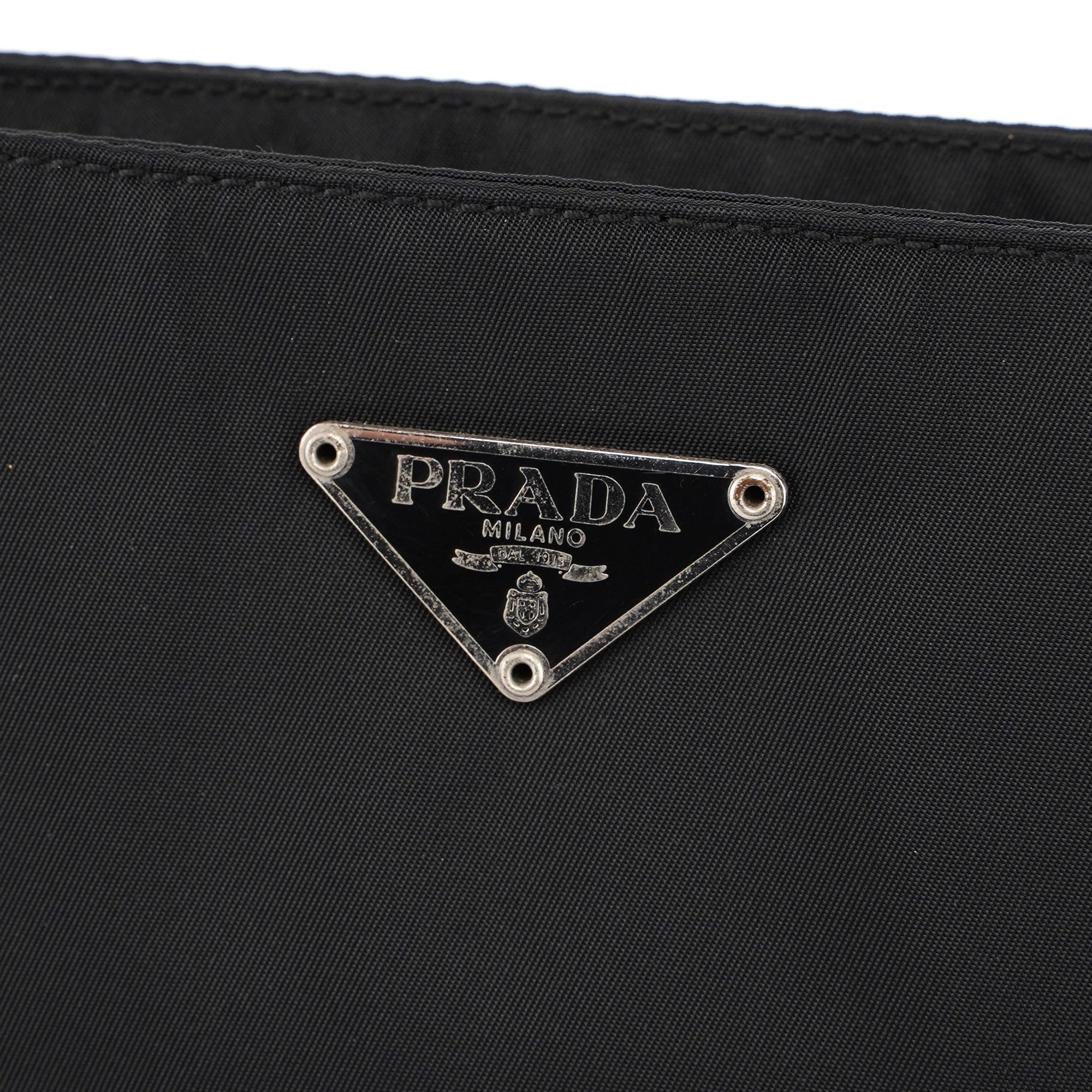 Black Tessuto Chic Shoulder Bag