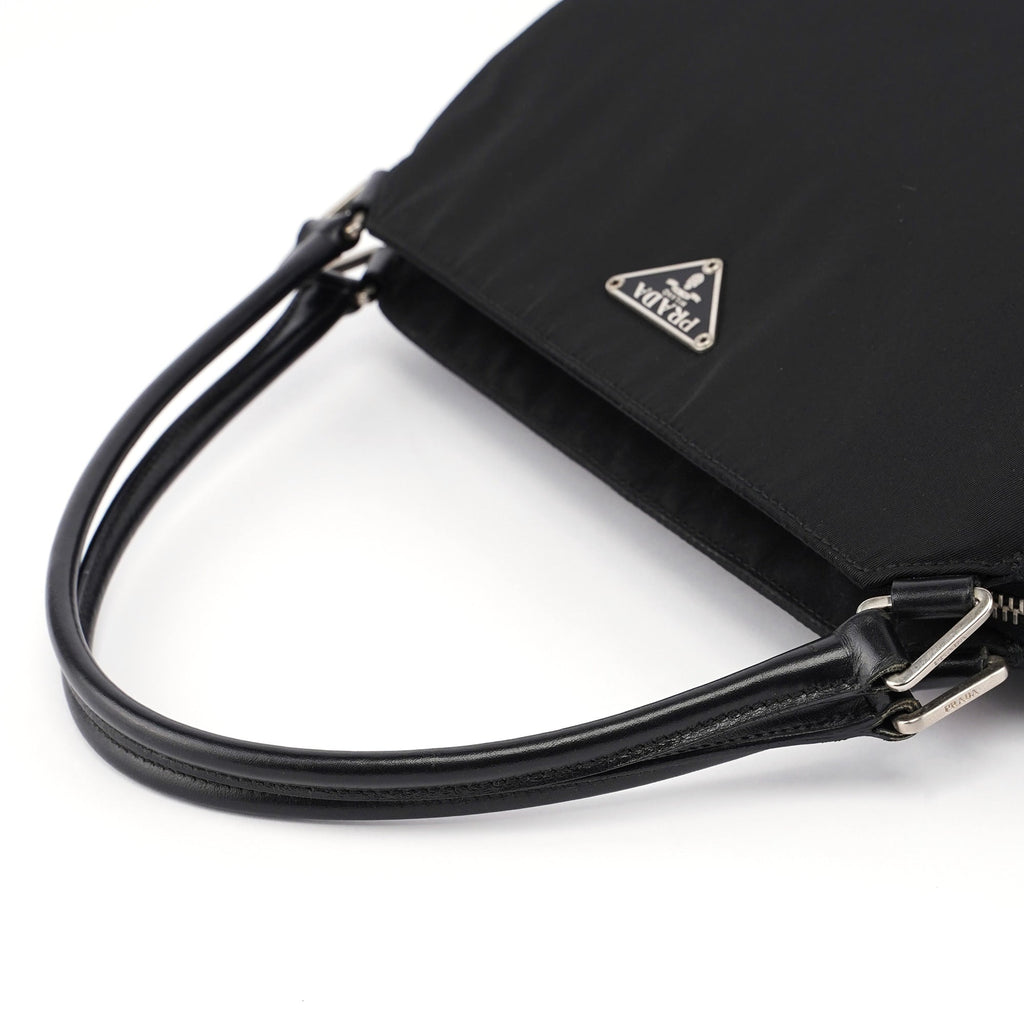 Black Tessuto Chic Shoulder Bag