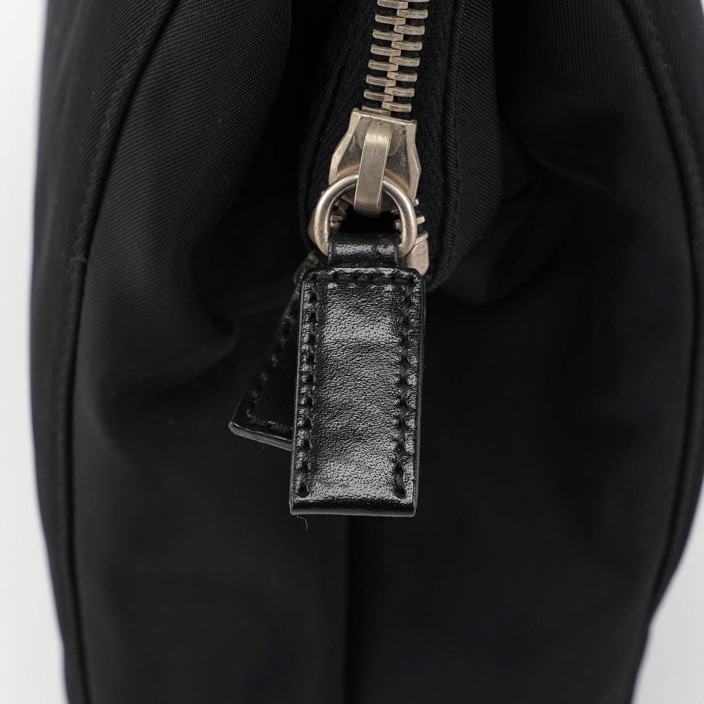 Black Tessuto Chic Shoulder Bag