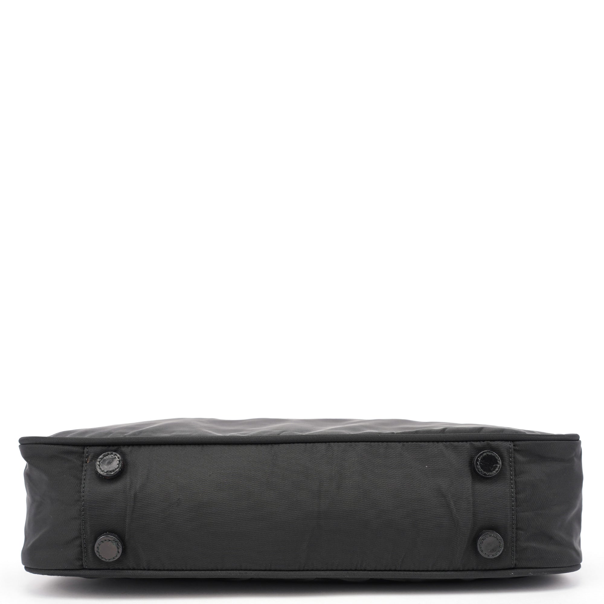 Black Tessuto Hobo Shoulder Bag