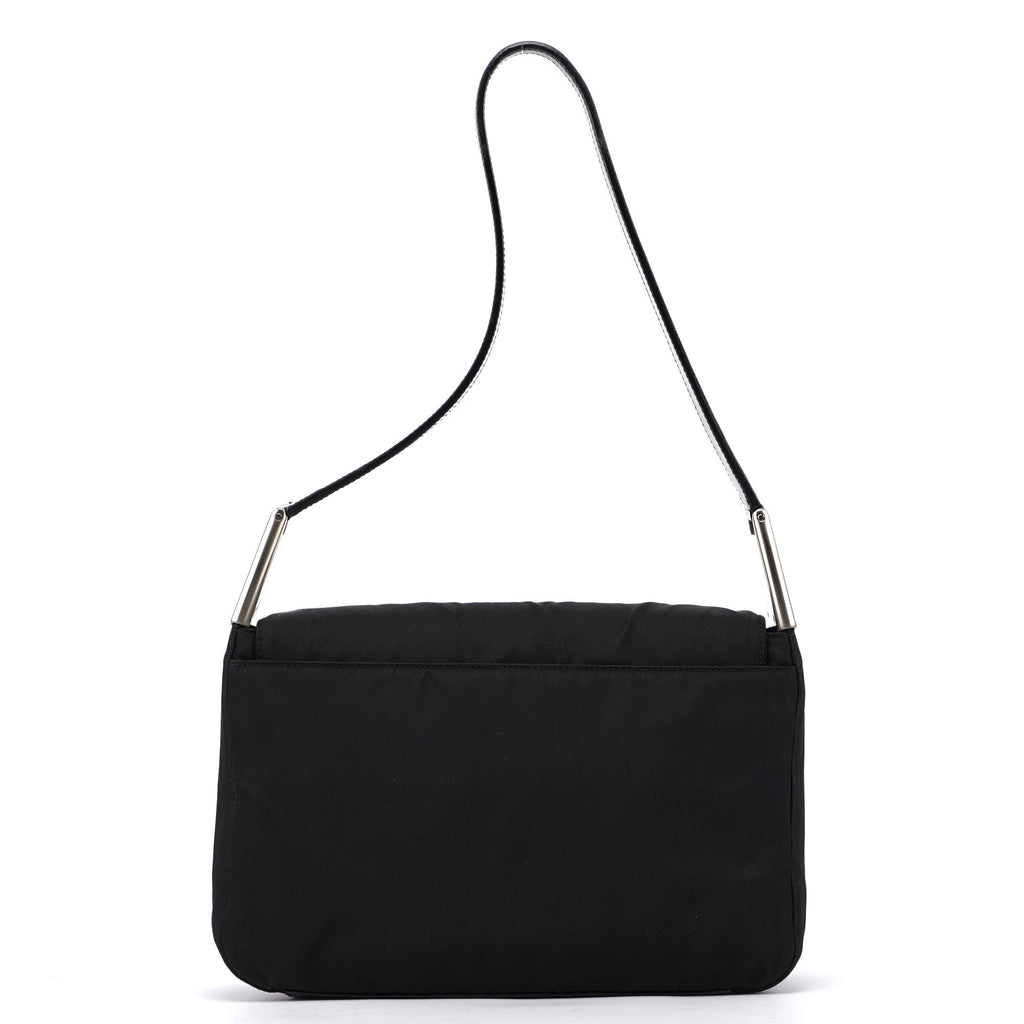 Black Tessuto Metallo Hobo Bag