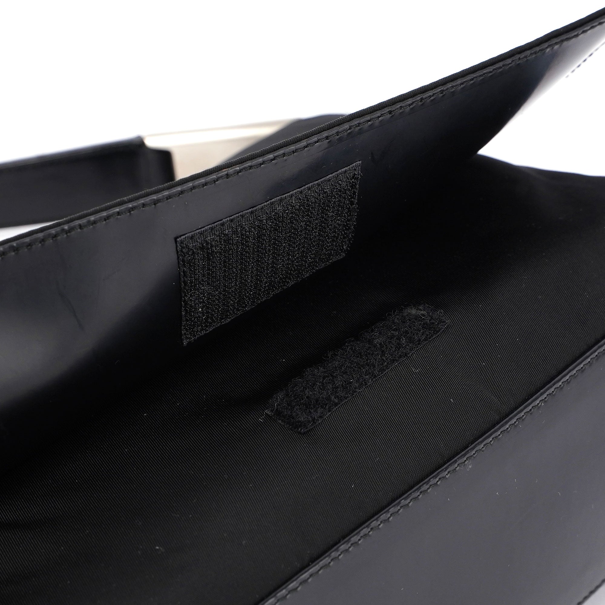 Black Tessuto Metallo Hobo Bag