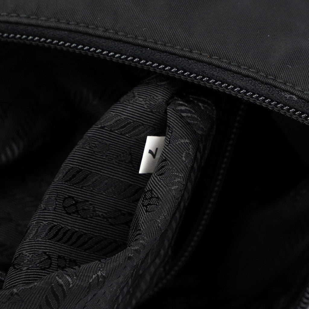 Black Tessuto Metallo Shoulder Bag