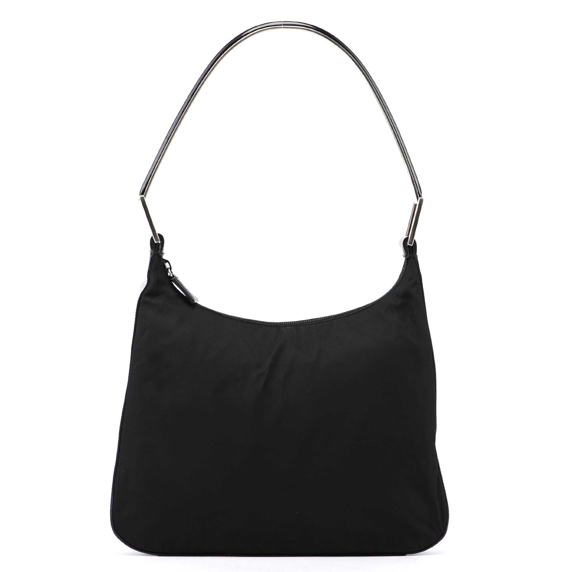 Black Tessuto Metallo Shoulder Bag