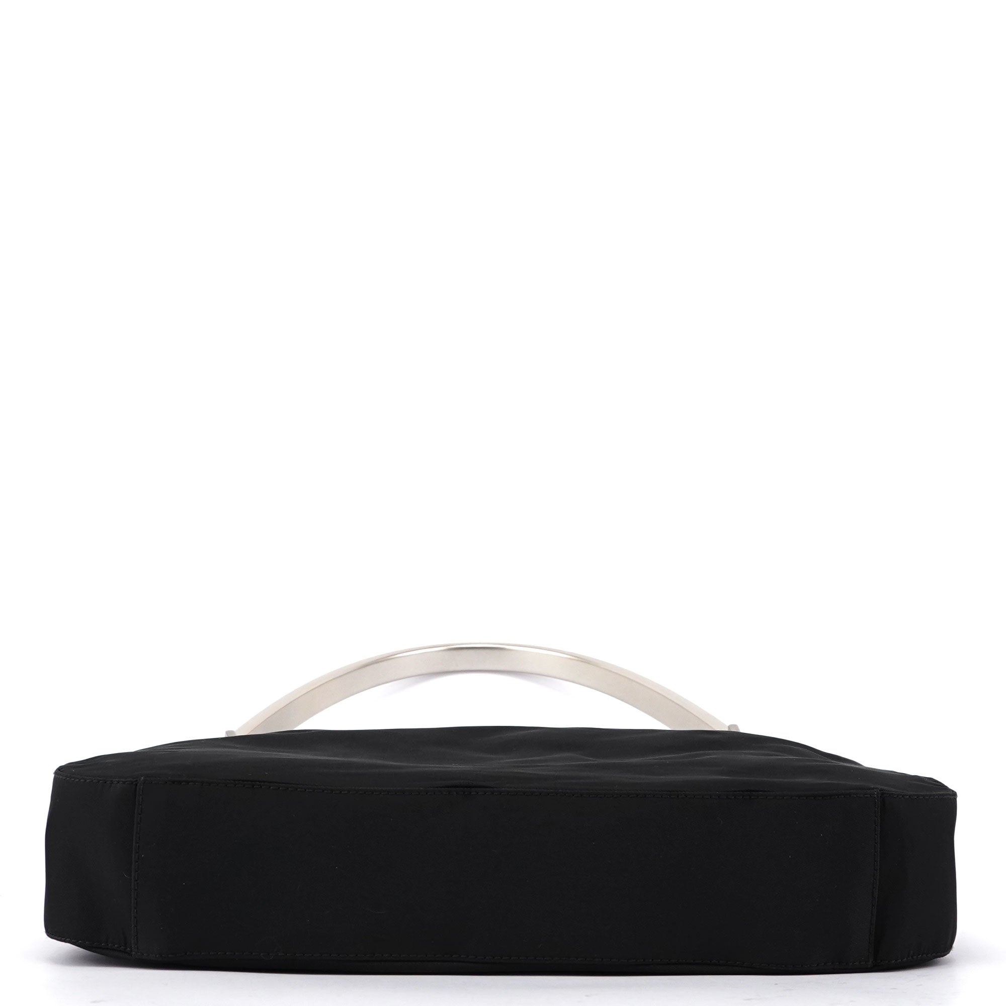 Black Tessuto Metallo Shoulder Bag