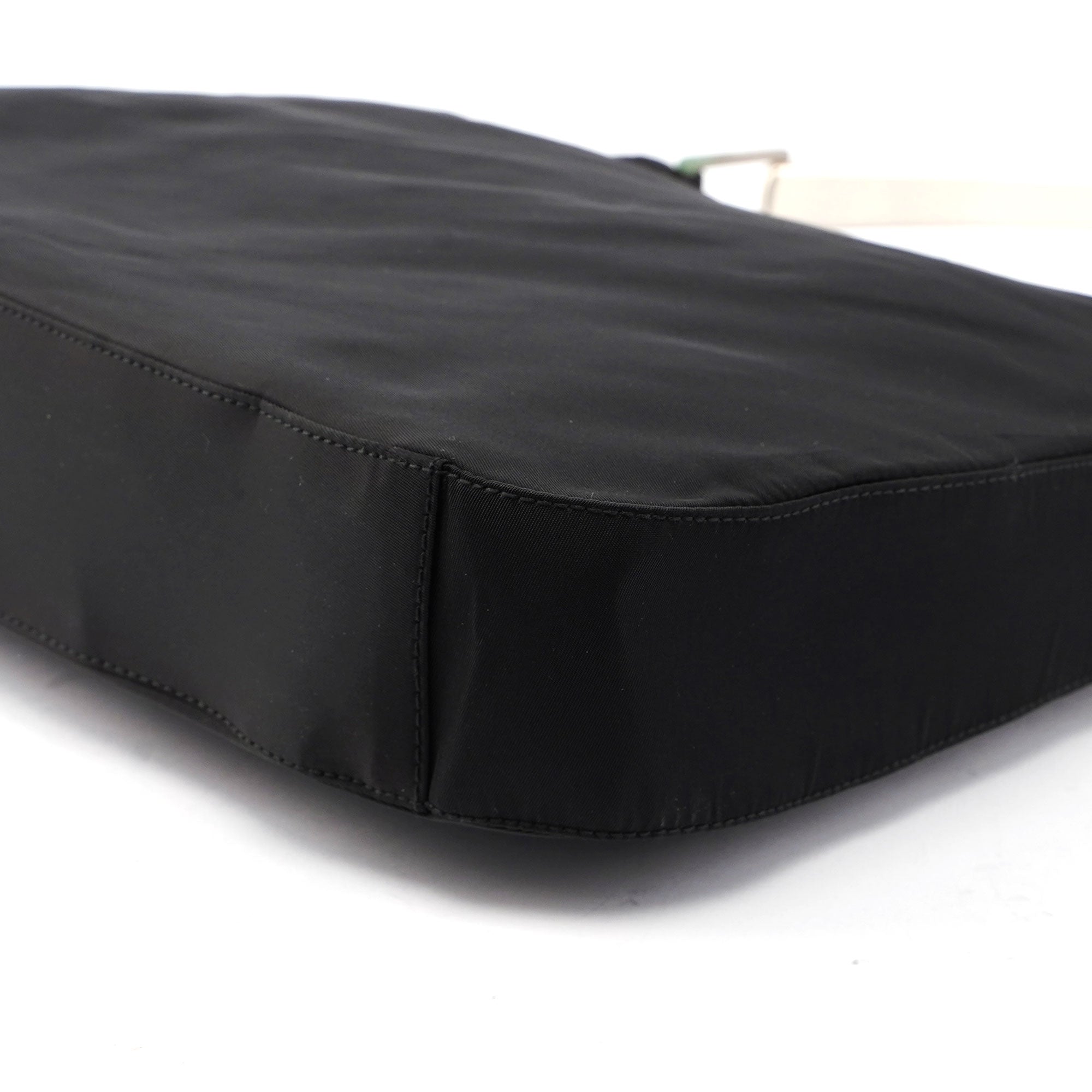 Black Tessuto Metallo Shoulder Bag