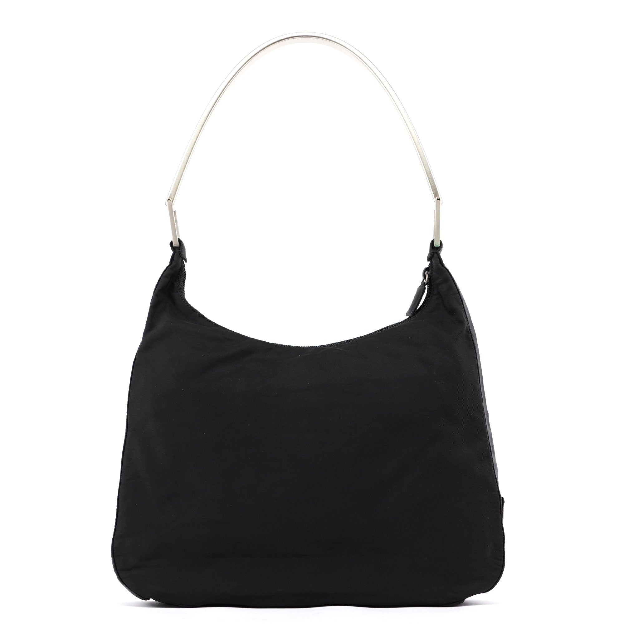 Black Tessuto Metallo Shoulder Bag