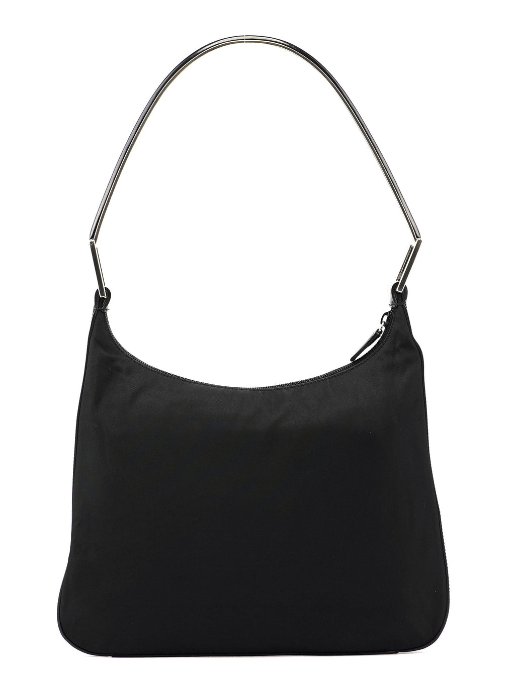 Black Tessuto Metallo Shoulder Bag