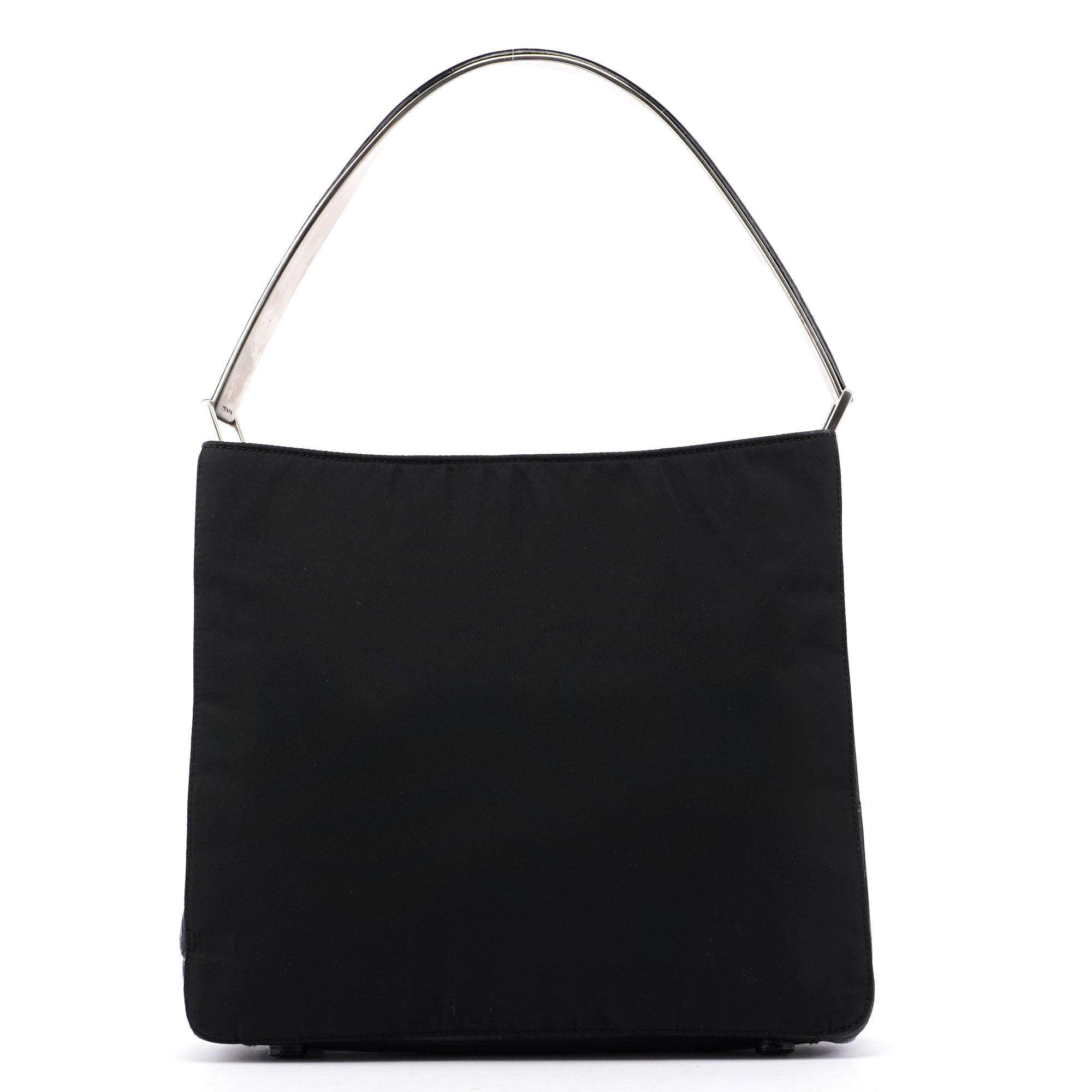 Black Tessuto Metallo Shoulder Bag
