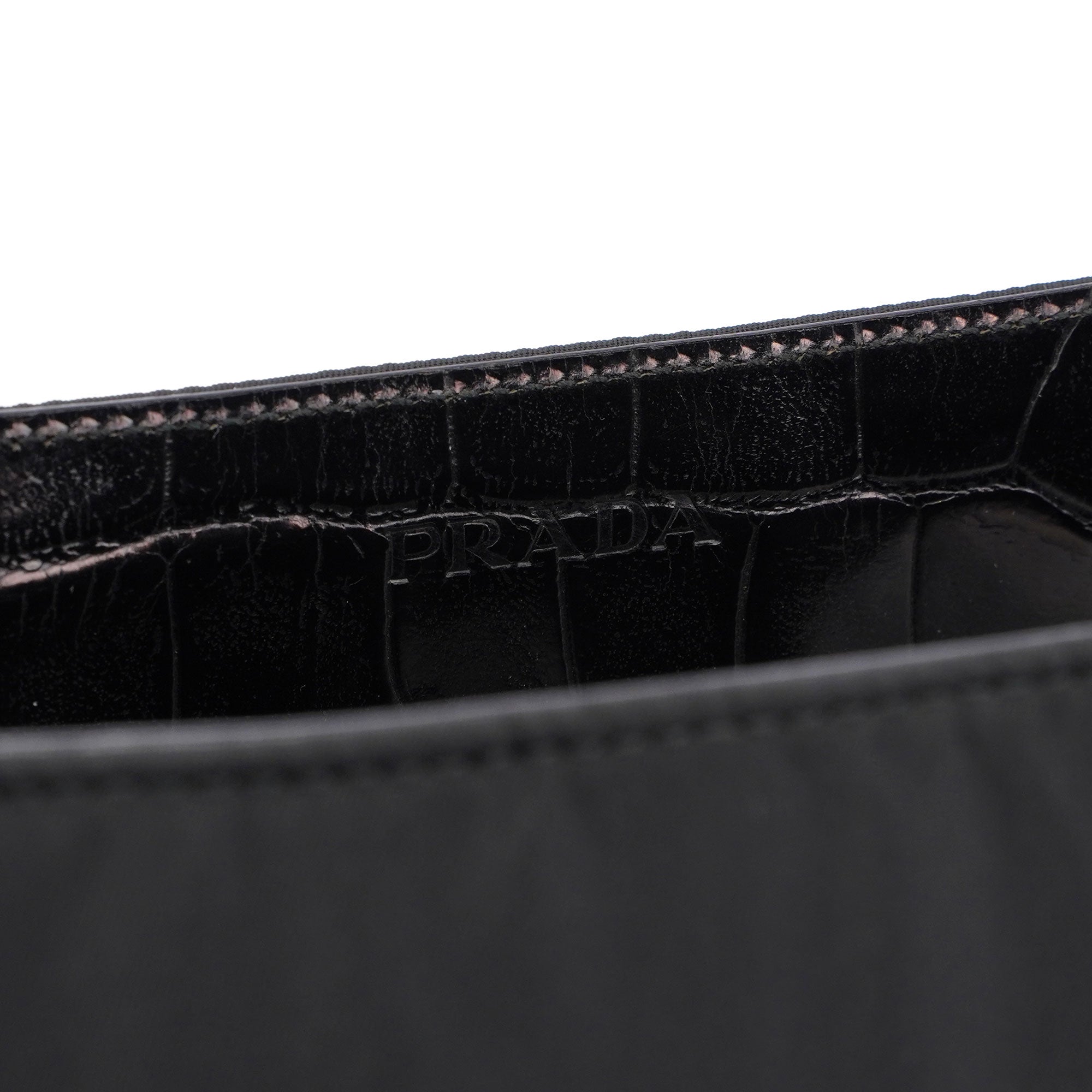 Black Tessuto Metallo Shoulder Bag