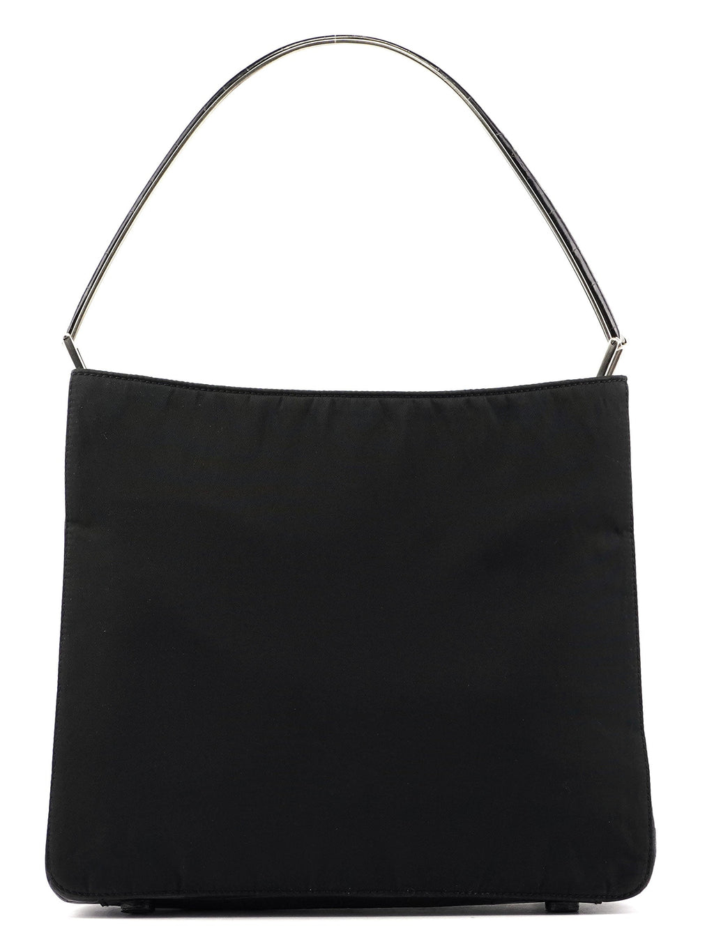 Black Tessuto Metallo Shoulder Bag