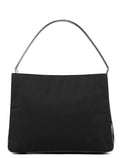Black Tessuto Metallo Shoulder Bag