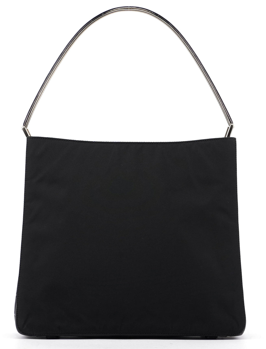 Black Tessuto Metallo Shoulder Bag