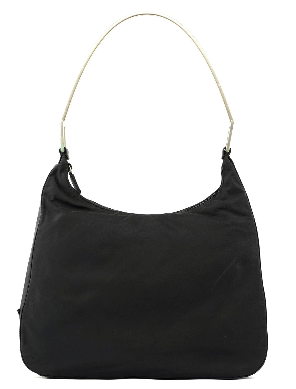 Black Tessuto Metallo Shoulder Bag