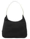 Black Tessuto Metallo Shoulder Bag