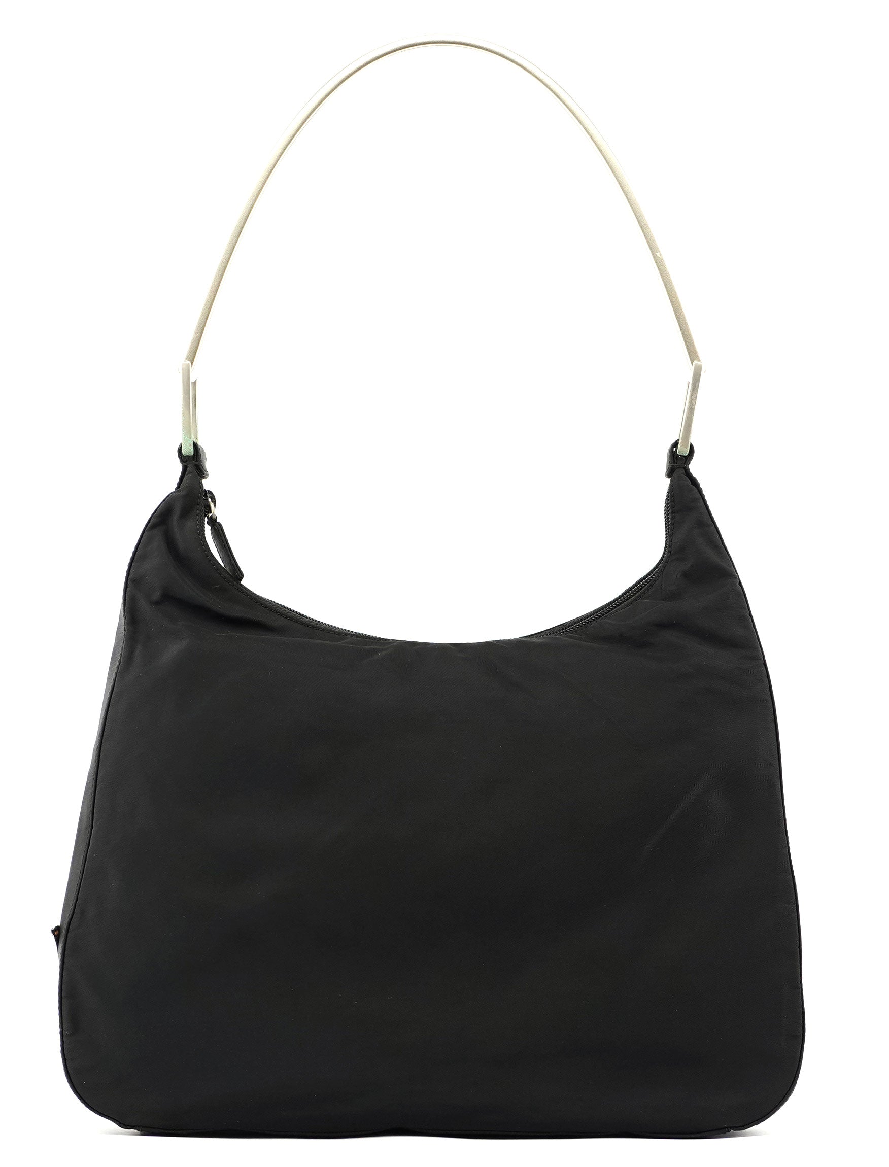 Black Tessuto Metallo Shoulder Bag