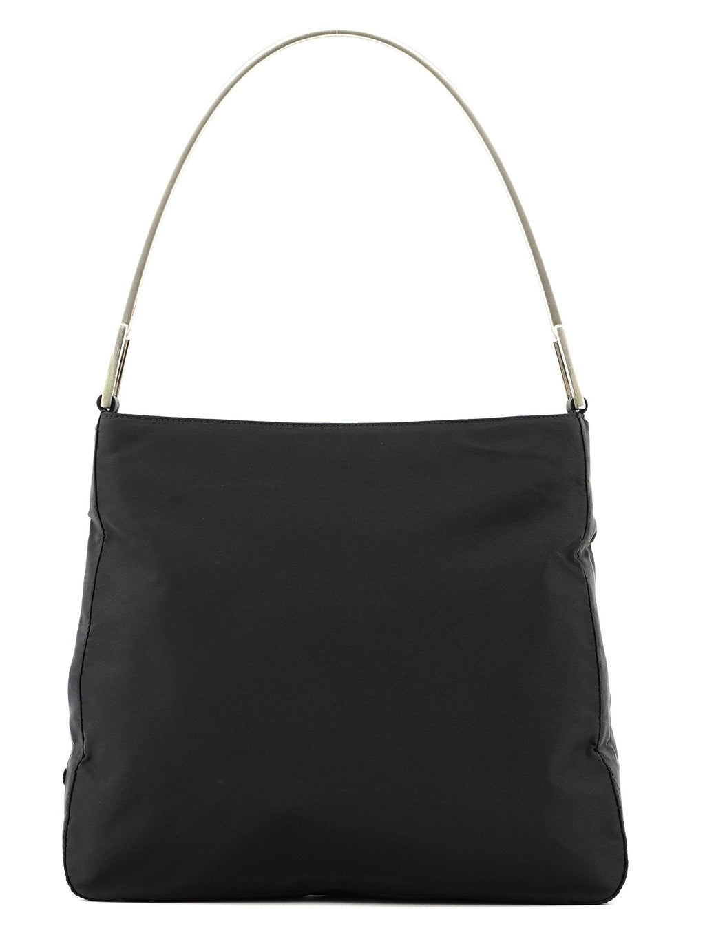 Black Tessuto Metallo Shoulder Bag