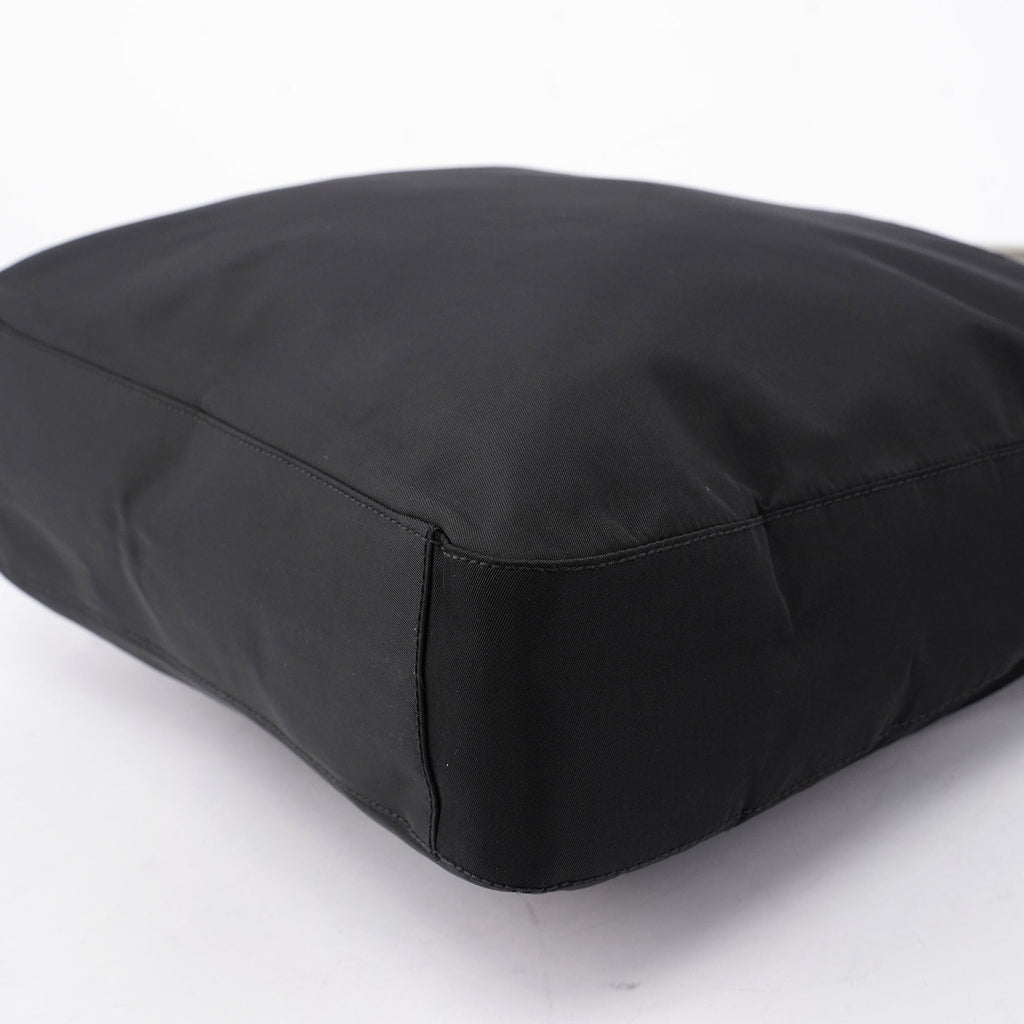 Black Tessuto Metallo Shoulder Bag