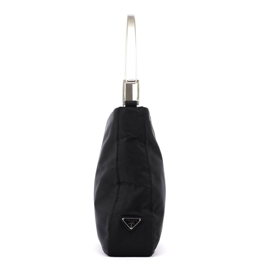 Black Tessuto Metallo Shoulder Bag