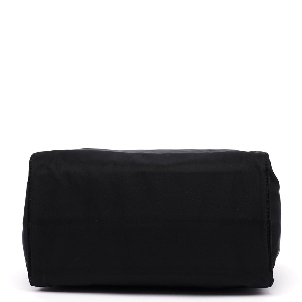 Black Tessuto Metallo Tote
