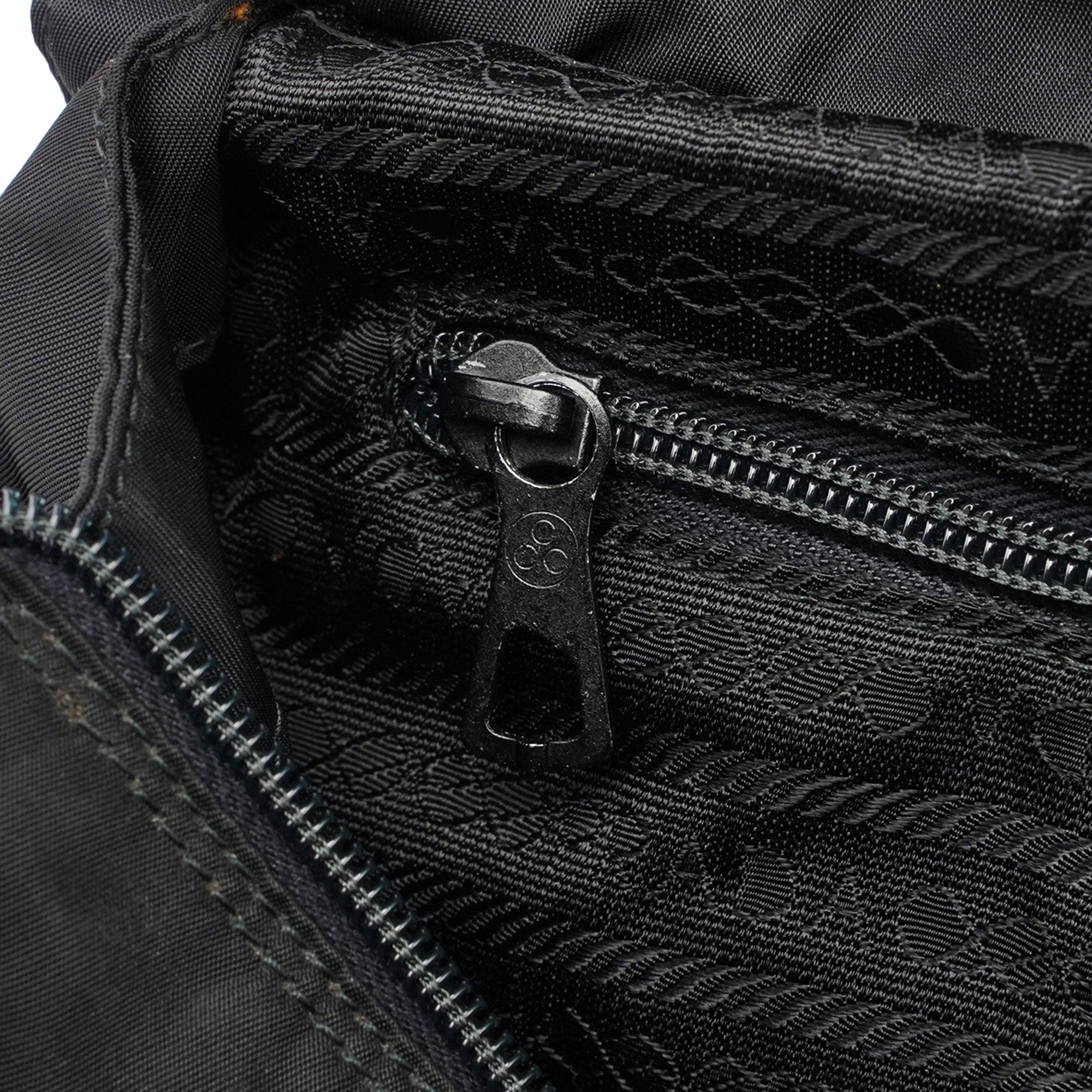 Black Tessuto Metallo Tote