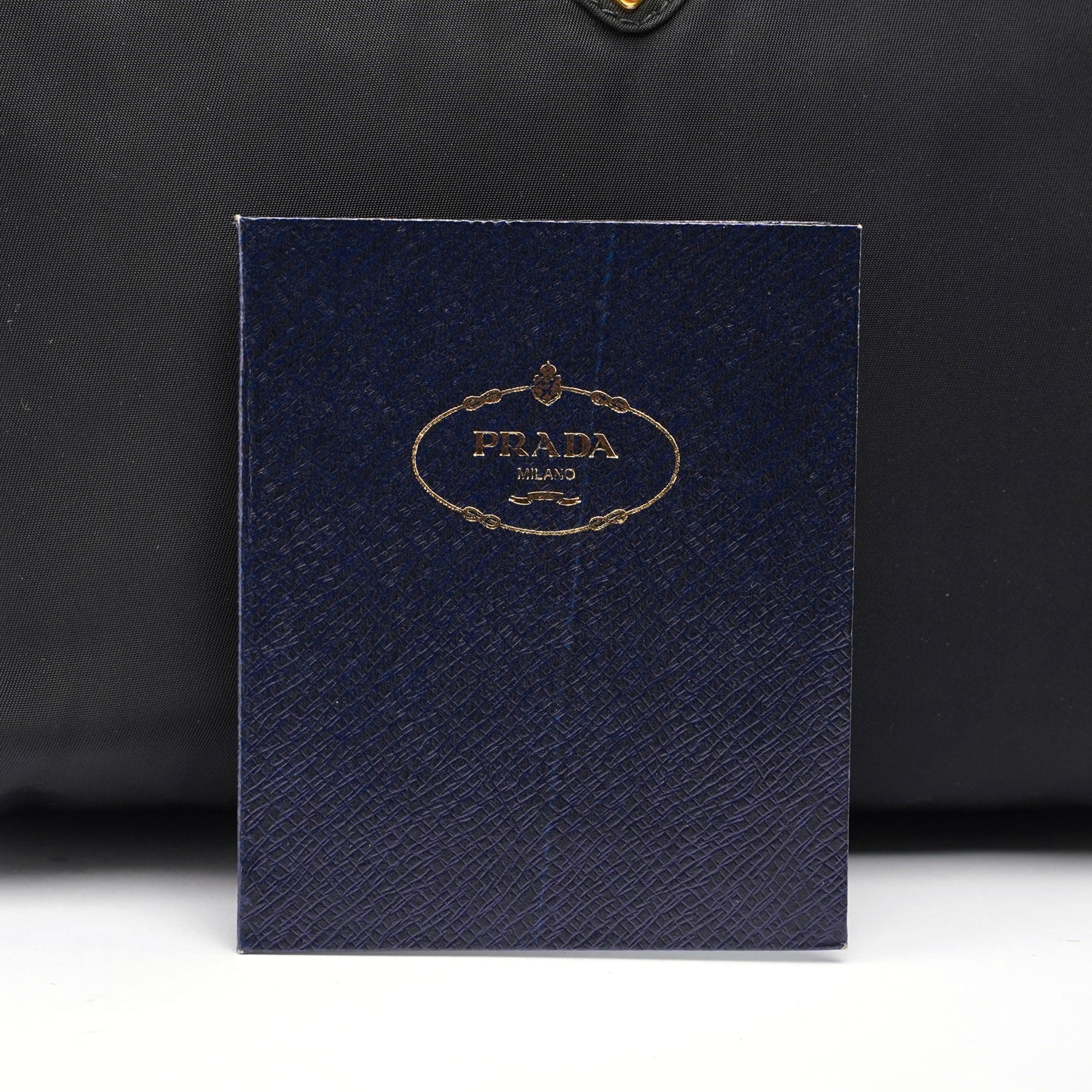 Black Tessuto Metallo Tote