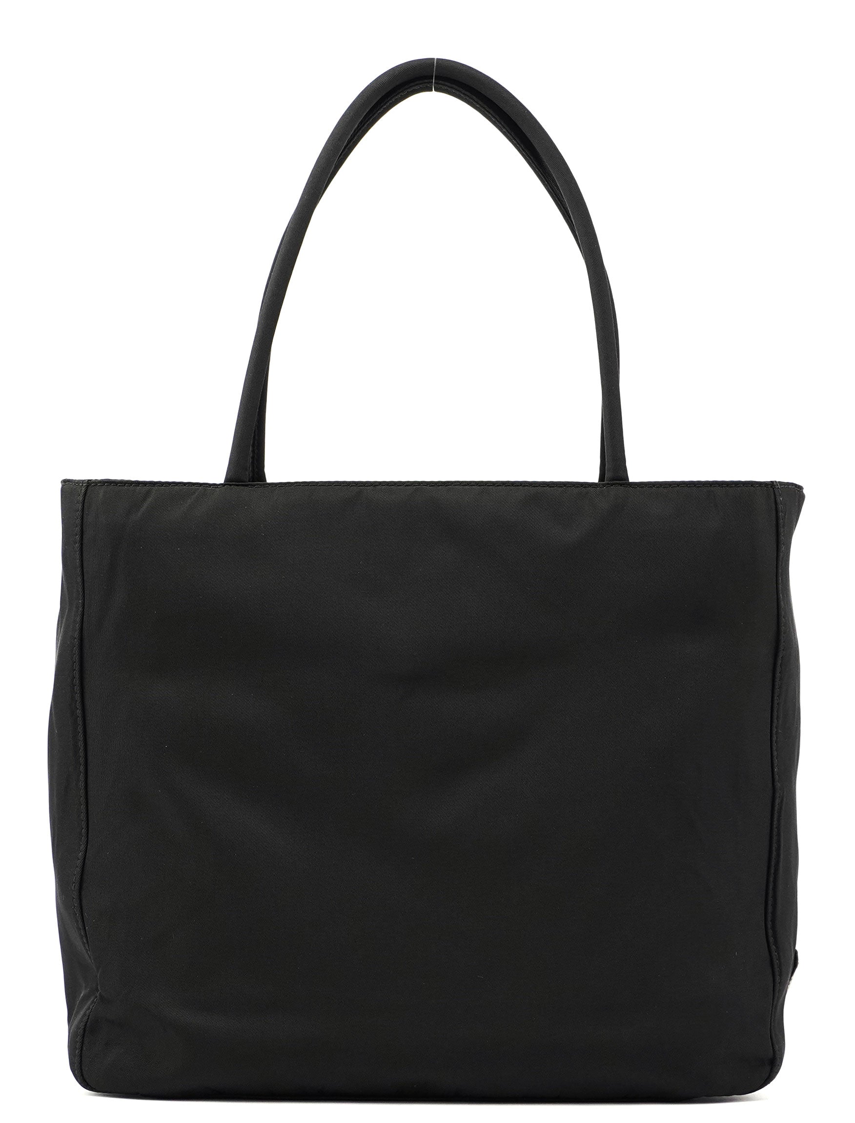 Black Tessuto Metropoli Tote Bag