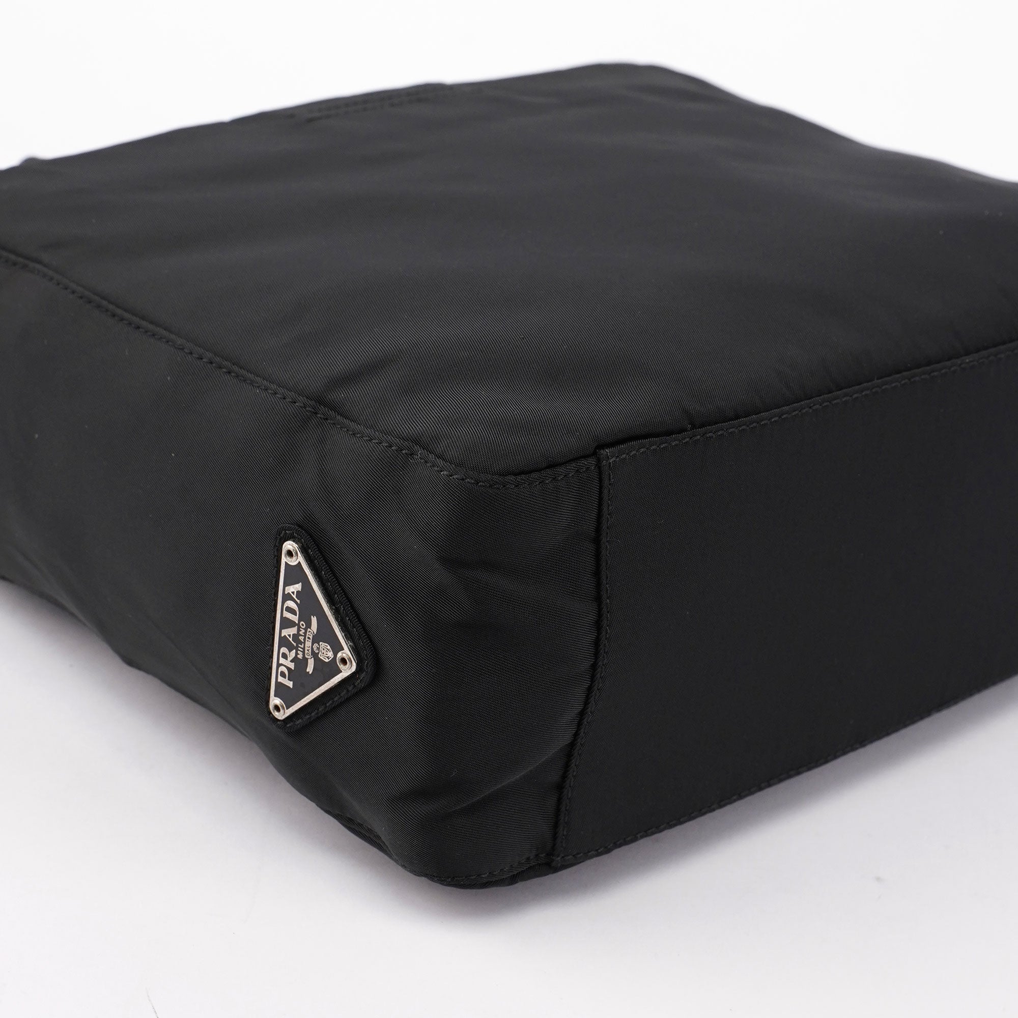 Black Tessuto Metropoli Tote Bag
