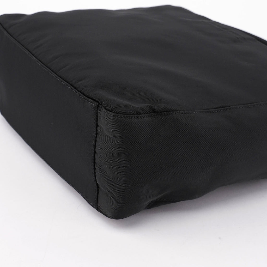 Black Tessuto Metropoli Tote Bag
