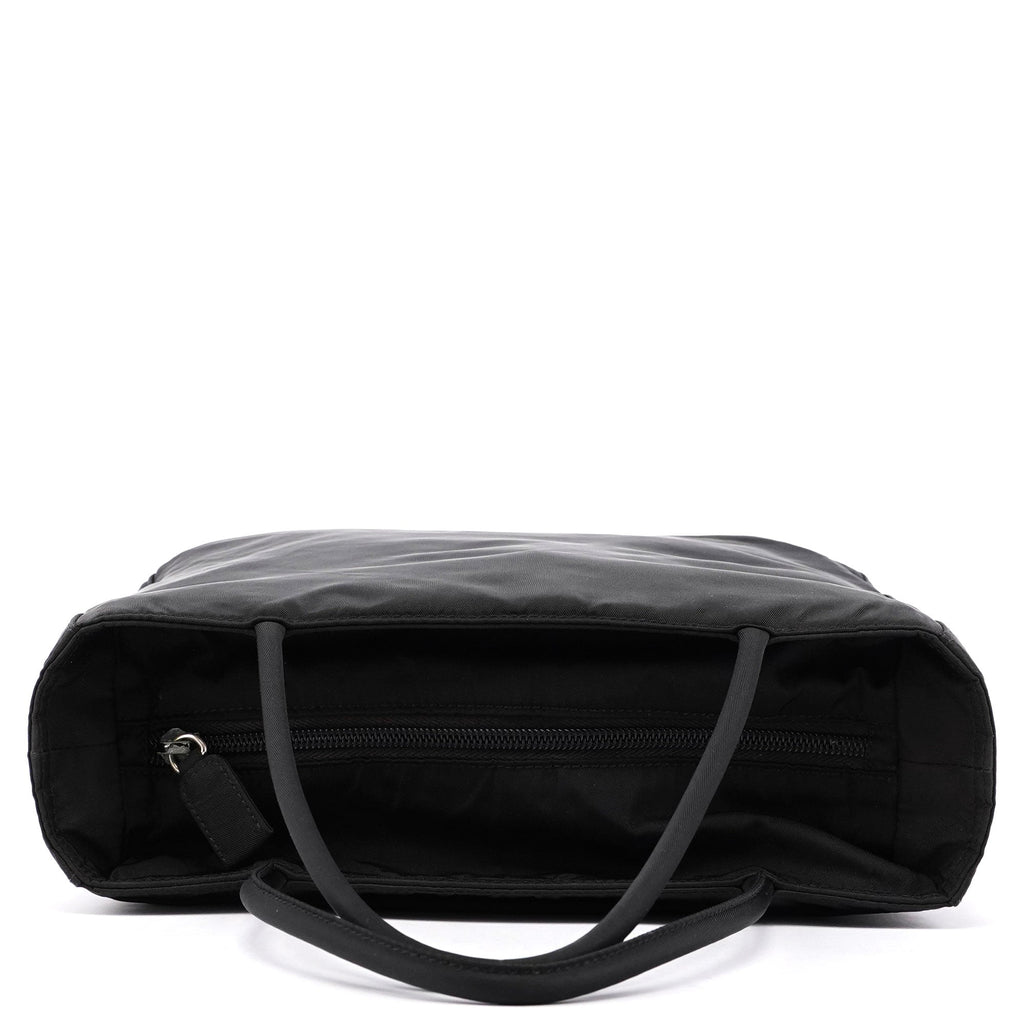 Black Tessuto Metropoli Tote Bag