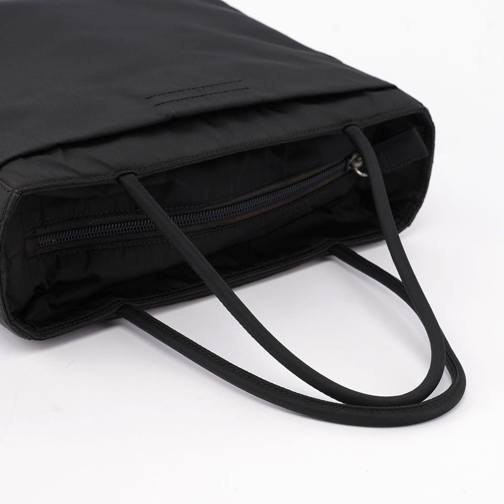 Black Tessuto Metropoli Tote Bag