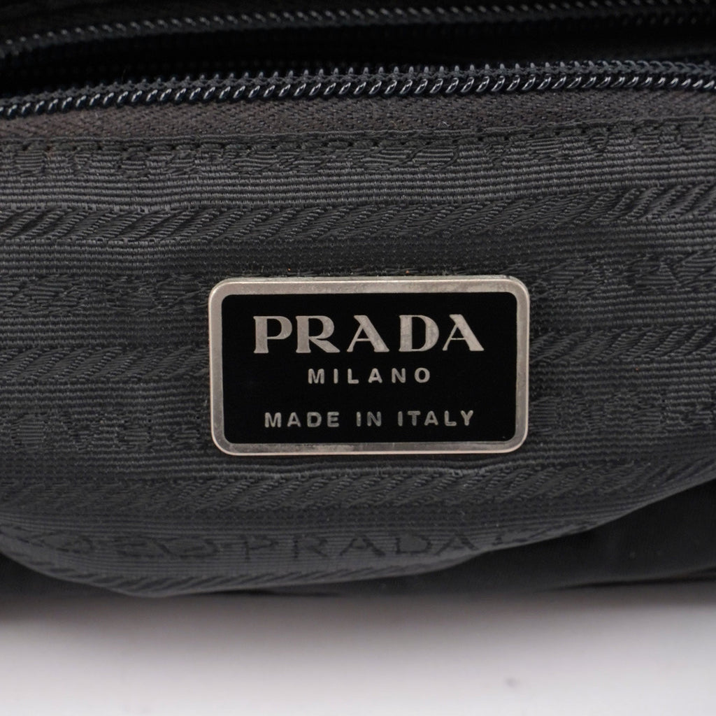 Black Tessuto Metropoli Tote Bag