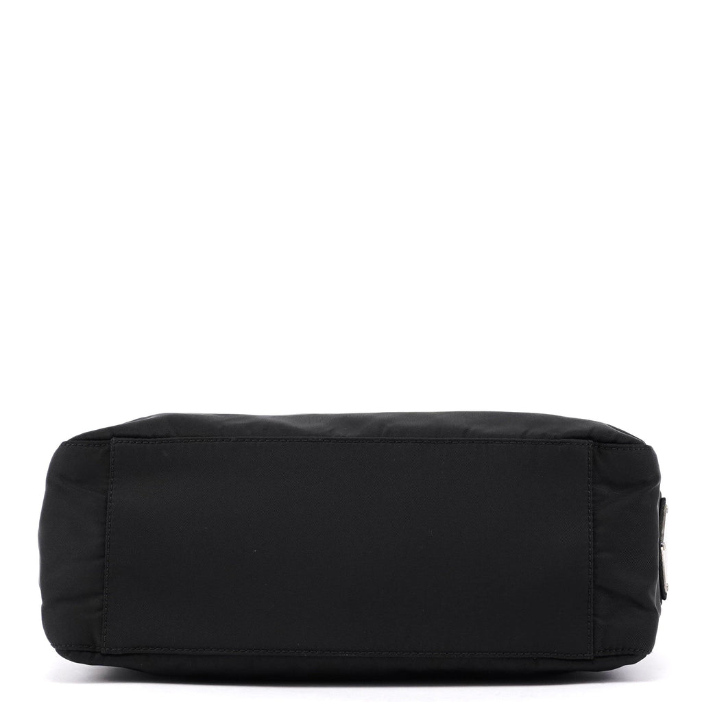 Black Tessuto Metropoli Tote Bag