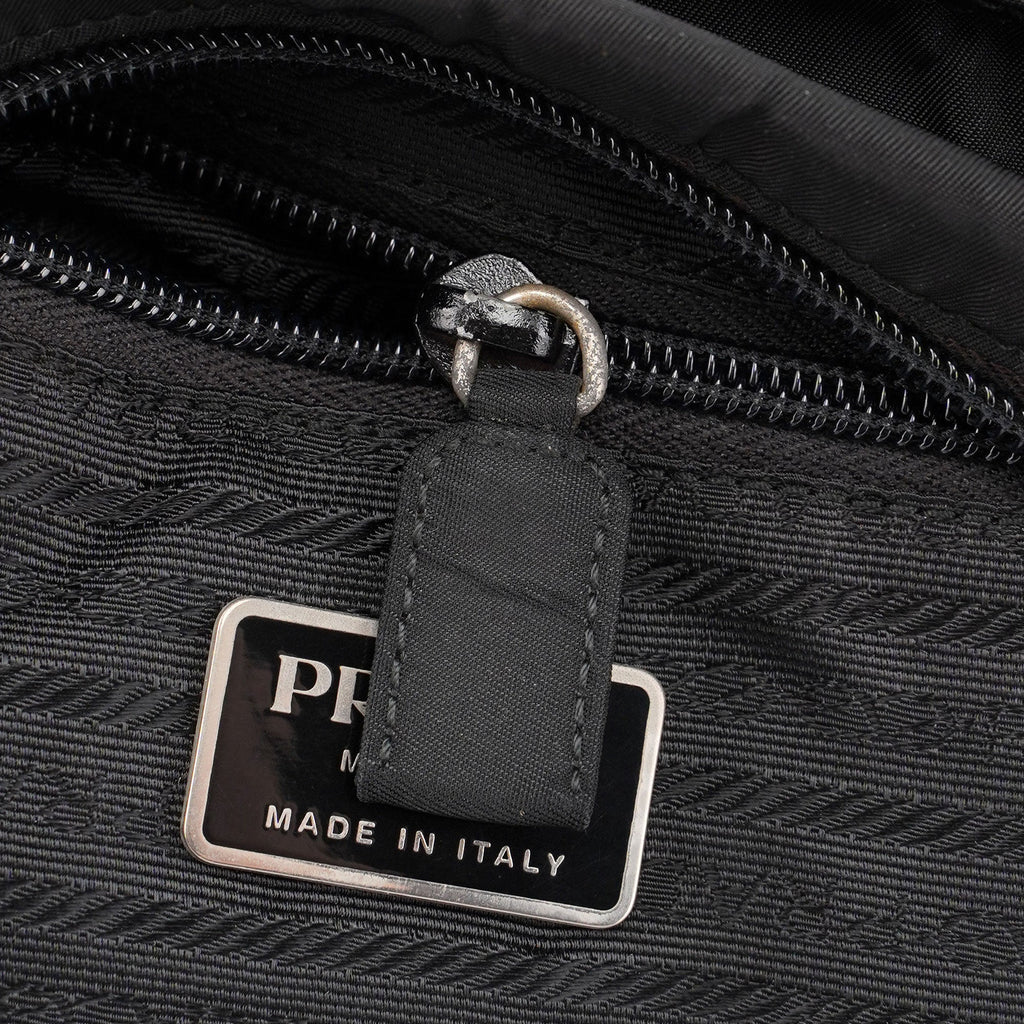 Black Tessuto Metropoli Tote Bag