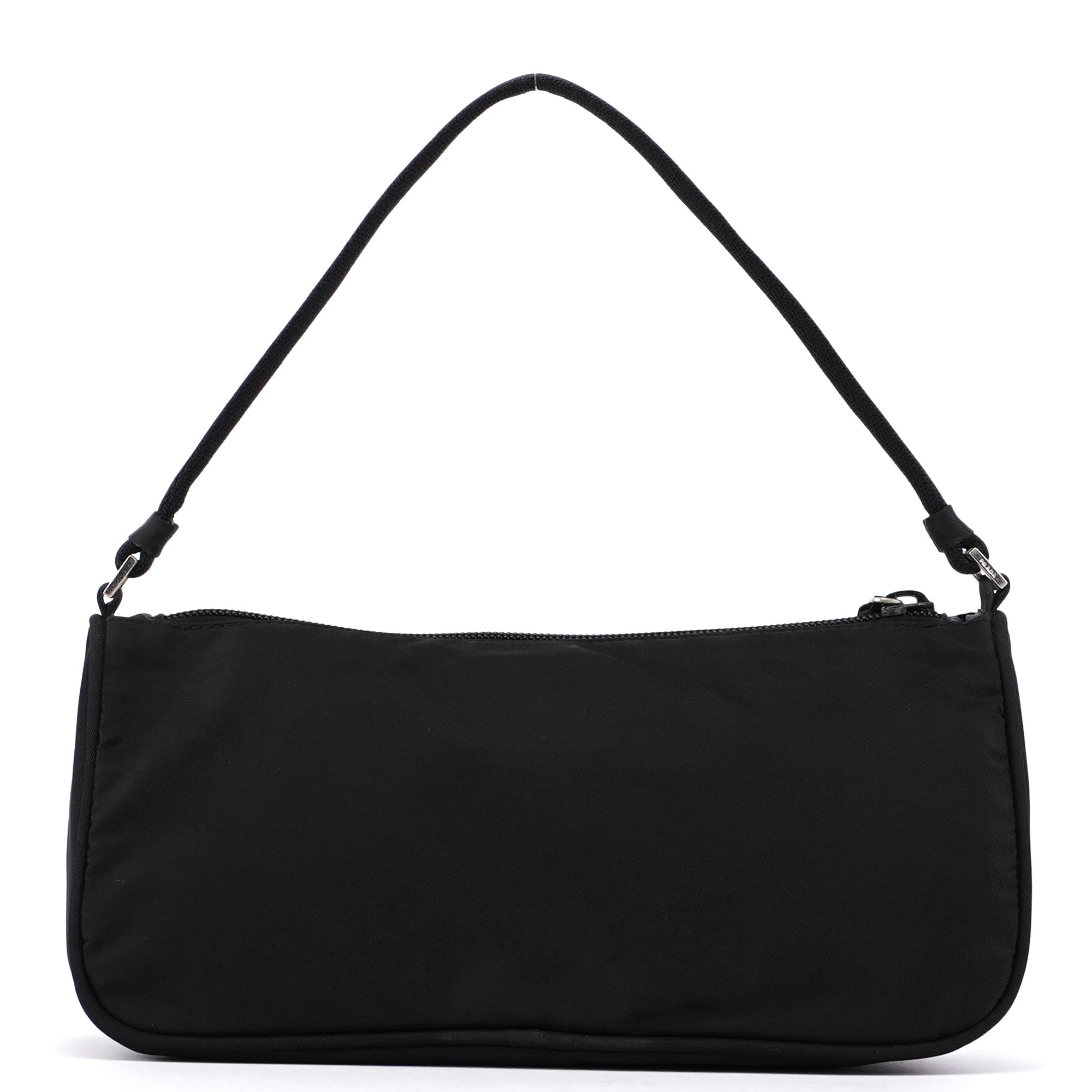 Black Tessuto Mini Hobo