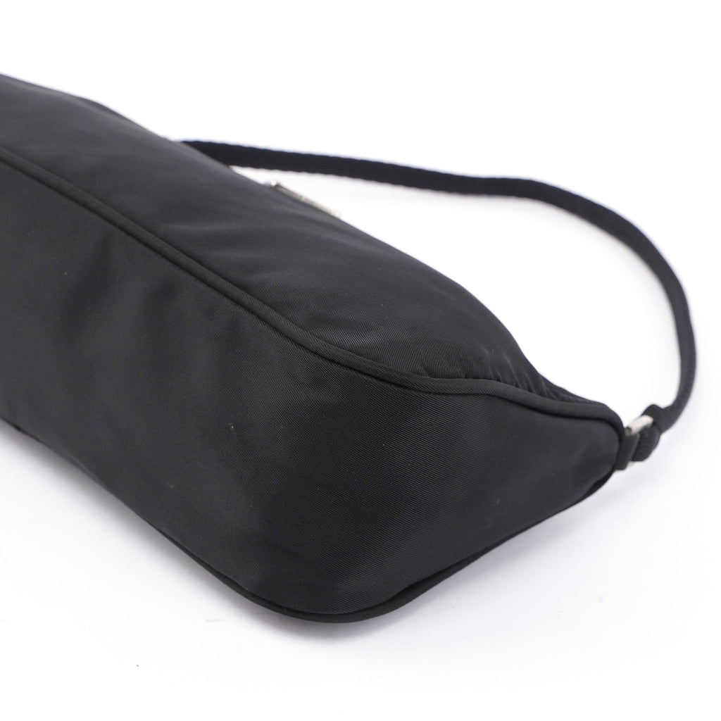Black Tessuto Mini Hobo