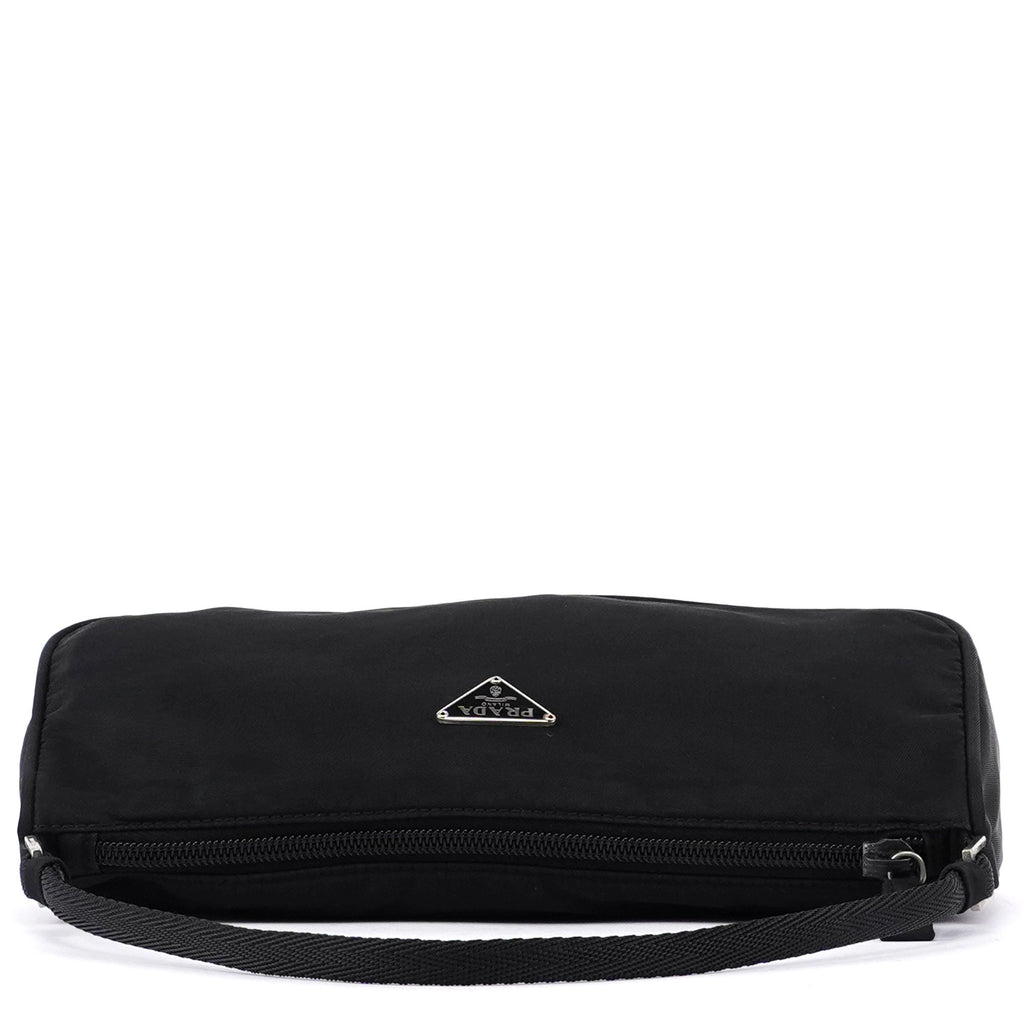 Black Tessuto Mini Hobo