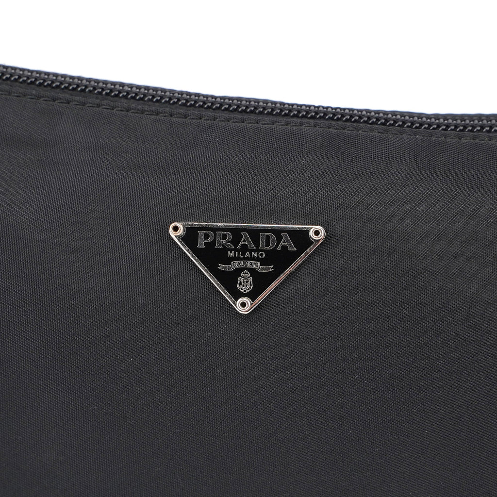 Black Tessuto Mini Hobo