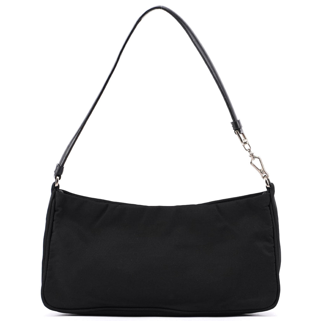Black Tessuto Mini Hobo