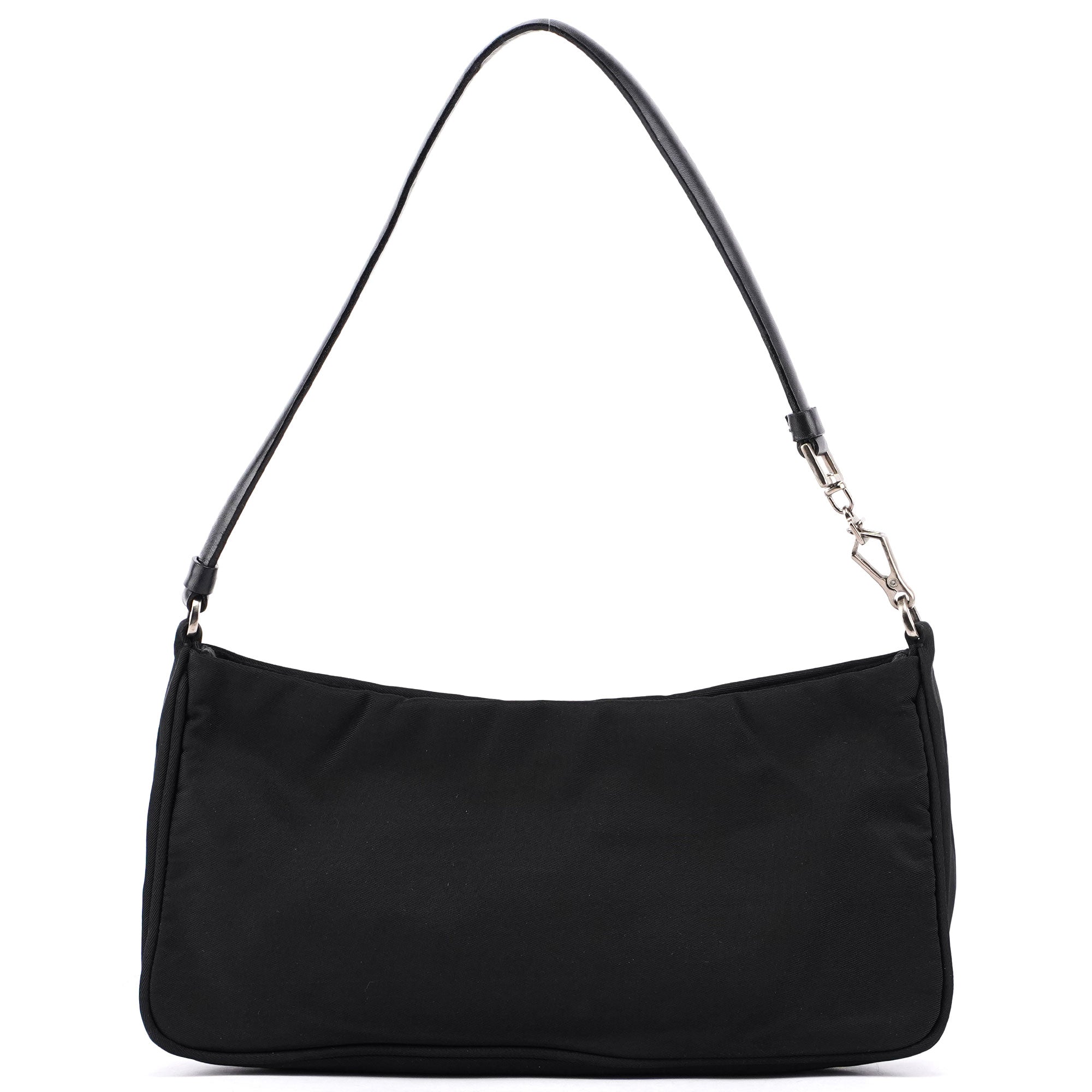 Black Tessuto Mini Hobo