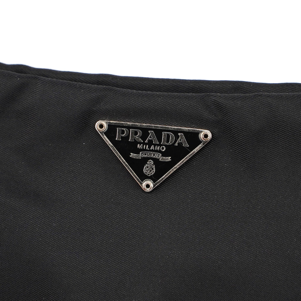 Black Tessuto Mini Hobo