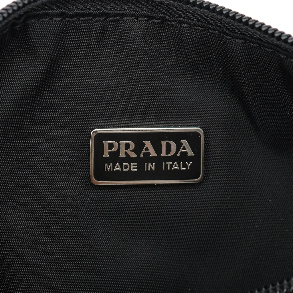 Black Tessuto Mini Hobo Bag